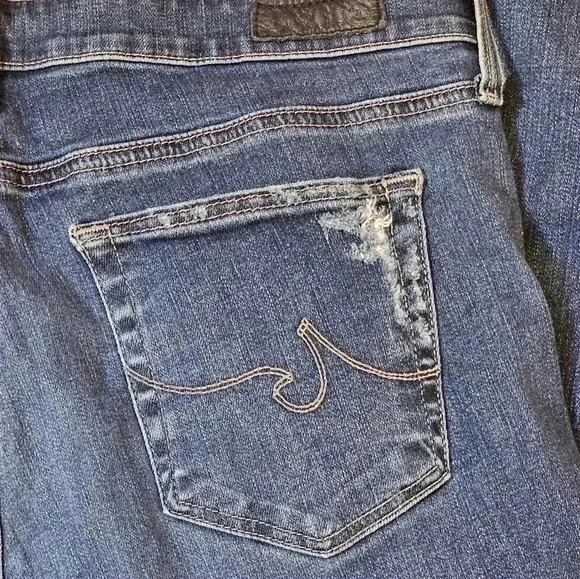 AG THE LEGGING ANKLE SUPER SKINNY ANKLE SIZE 31R - Picture 12 of 14